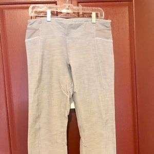 Lululemon ride on crops Gray